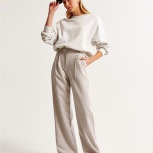 Abercrombie Sloane Tailored Taupe Pant